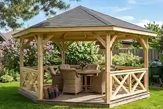 Gazebo at TPV The Royal Bay