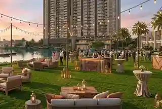 Party Lawn at TPV The Royal Bay